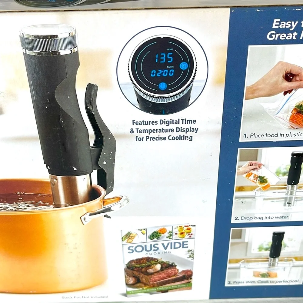 Power Precision Cooker - Sous Vide Method, NEW
